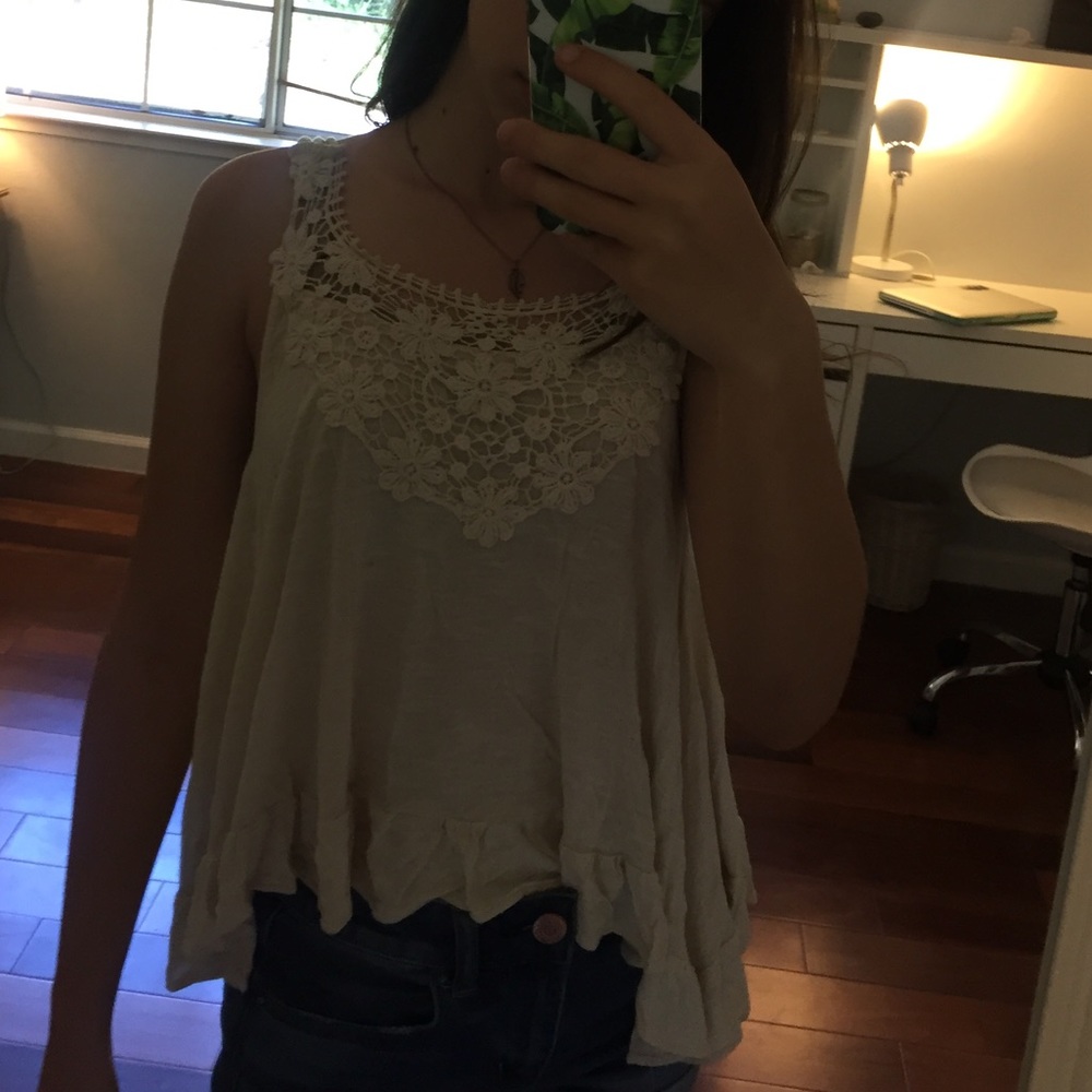 LACY TANK TOP